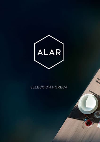 Portada del catálogo de productos de menaje para hostelería de Alar Horeca 2026
