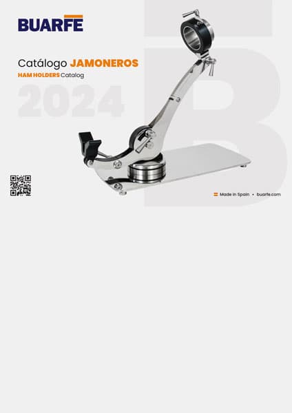 Portada del catálogo de menaje para el hogar y hostelería de Jamoneros 2025