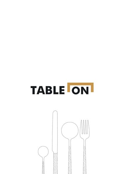 Portada del catálogo de productos de menaje para hostelería de Table On 2025